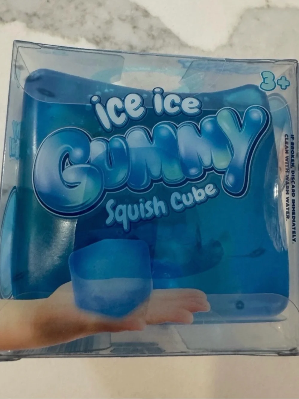 Jumbo Gummy Squish Cube
